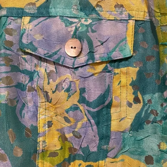 Ruby Rd. Multicolor Patterned Jacket - Picture 3 of 6